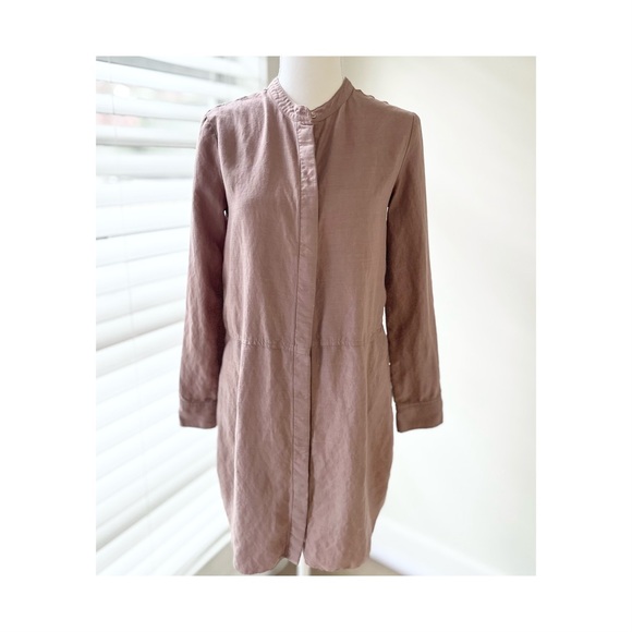 Wilfred Mauve Long-Sleeve Dress - Picture 1 of 6